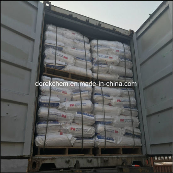 HPMC Hidroxipropilmetilcelulose para material de construção, grau industrial químico